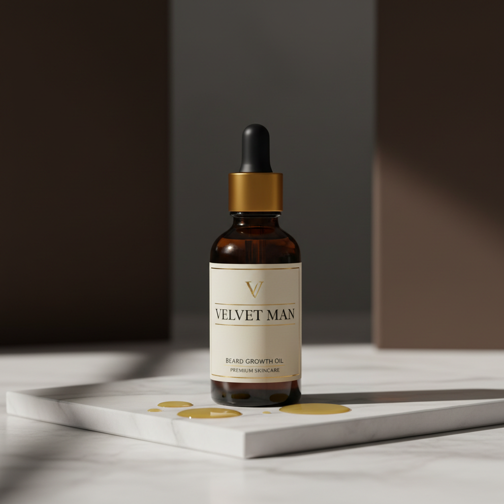Beard Oil Studio Shot
