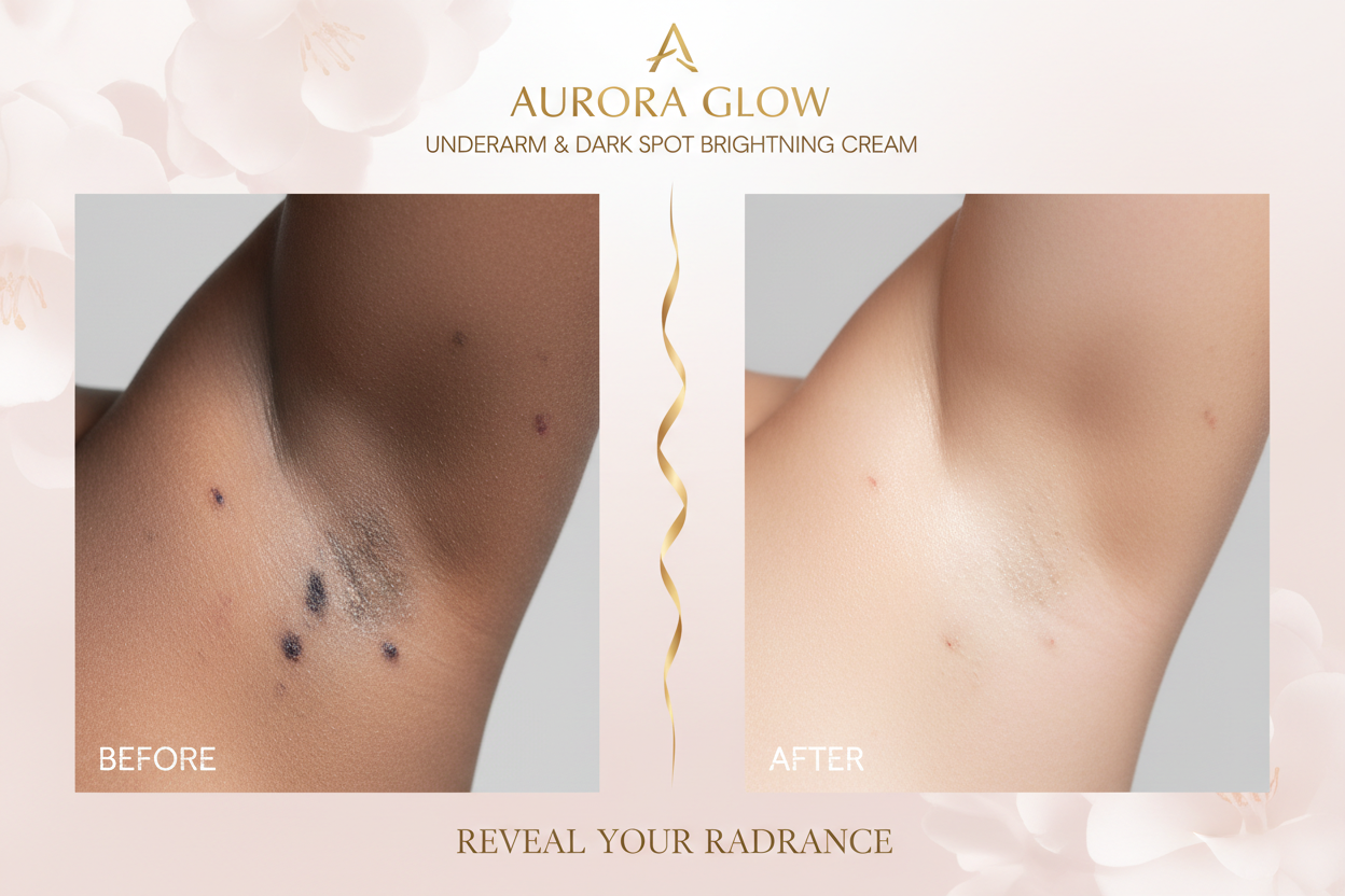Bright Cream Before After