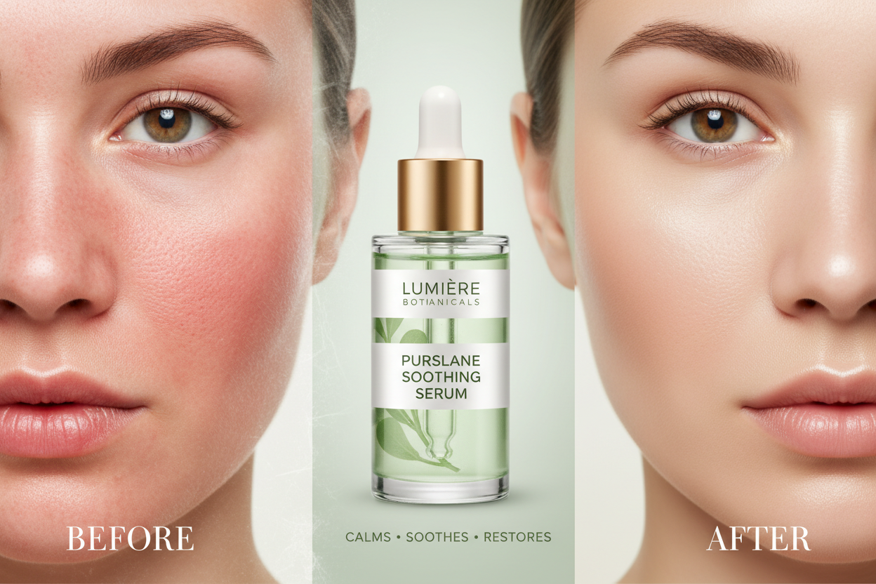Calm Serum Before After