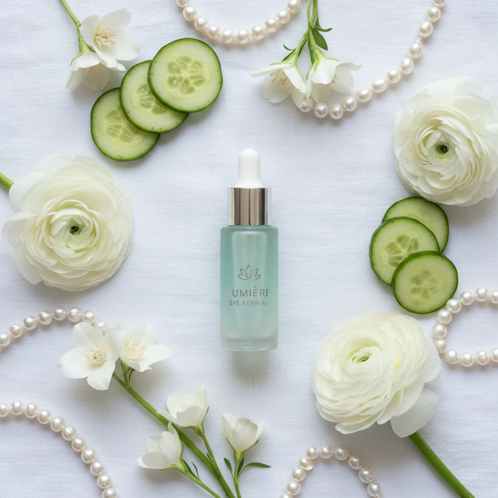Eye Serum Flat Lay