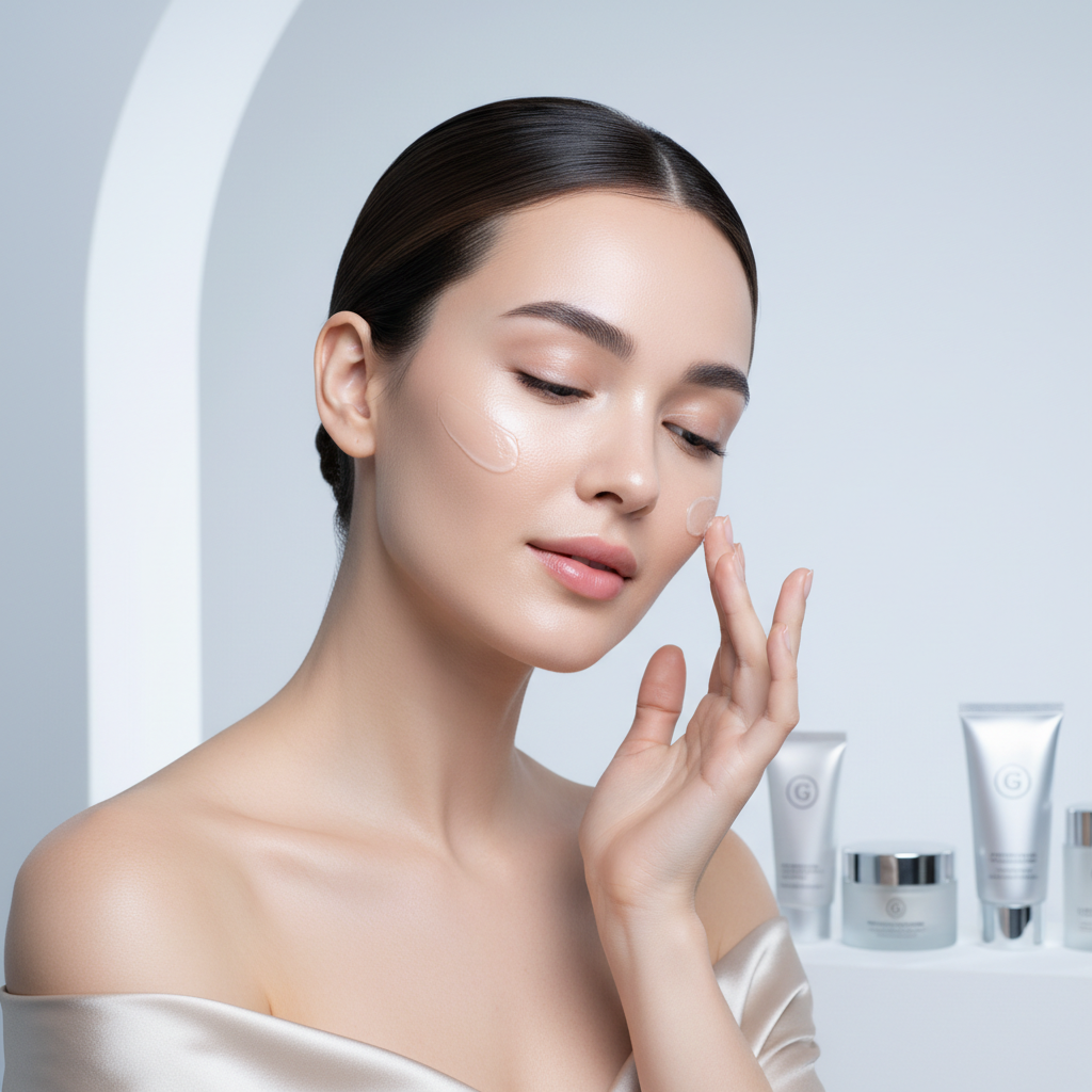 Glass Skin Cream Lifestyle