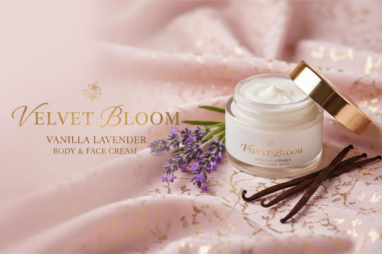 Vanilla Lavender Banner